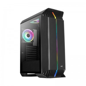 Caixa ATX AeroCool Gladiator Duo V1 ARGB Tempered Glass
